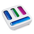 YouCopia StoraBag Food Bag Dispenser, Family Size 4-Slot, Plastic Sandwich Bags Drawer Organizer for Kitchen Storage