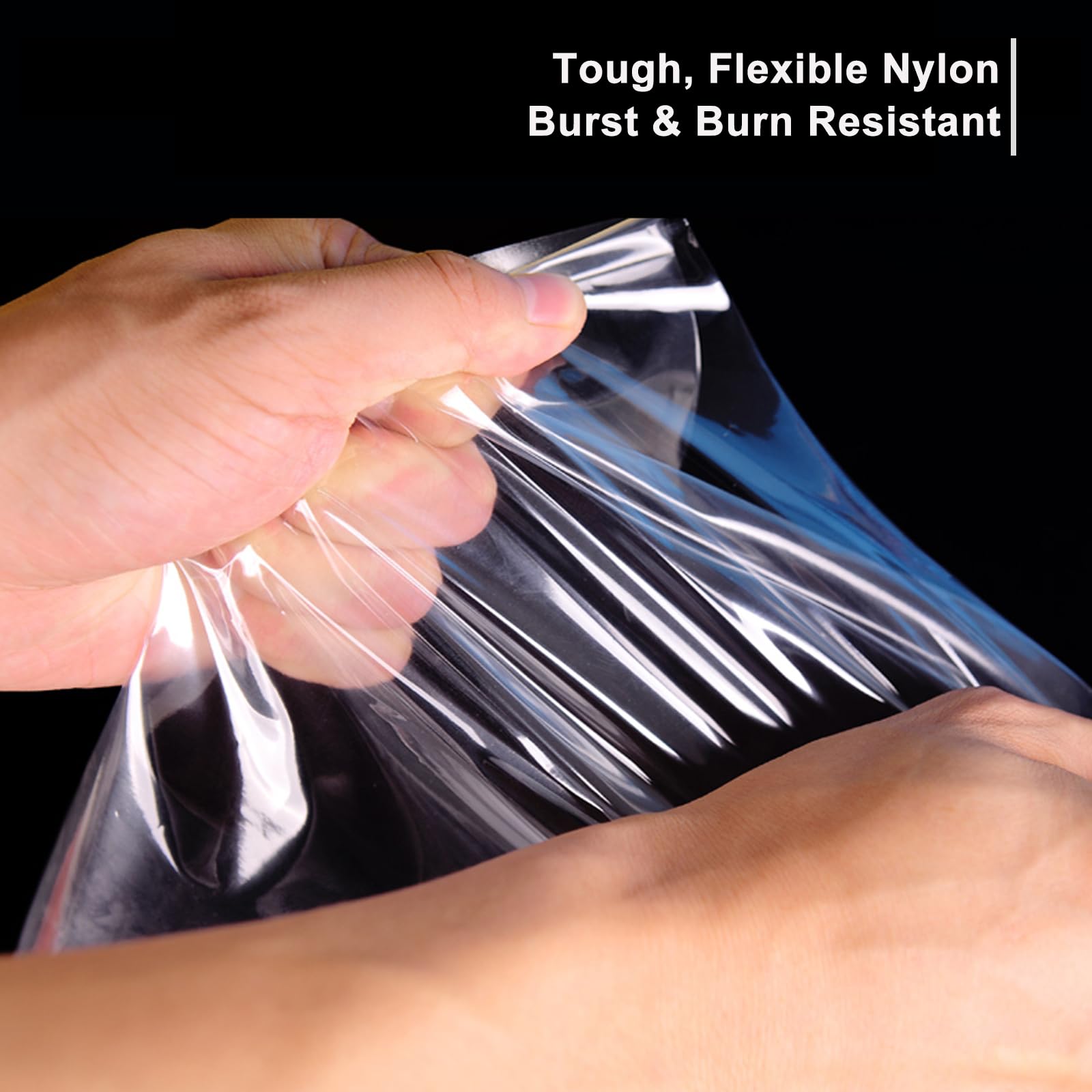 MAGIC SEAL Chamber Vacuum Sealer bags, 100 Quart 8" x 12" Vacuum Chamber Pouches for Food Storage & Sous Vide, BPA Free, Smooth/Non-Textured Bags, Not Compatible with FoodSaver-Type Sealers