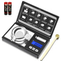 THINKSCALE Milligram Scale, 50g/0.001g Digital Jewelry Scale, Mg Scale 6 Units, Micro Gram Scale, Powder Scale for Reloading, Medicine, Gem, Cal Weight Included