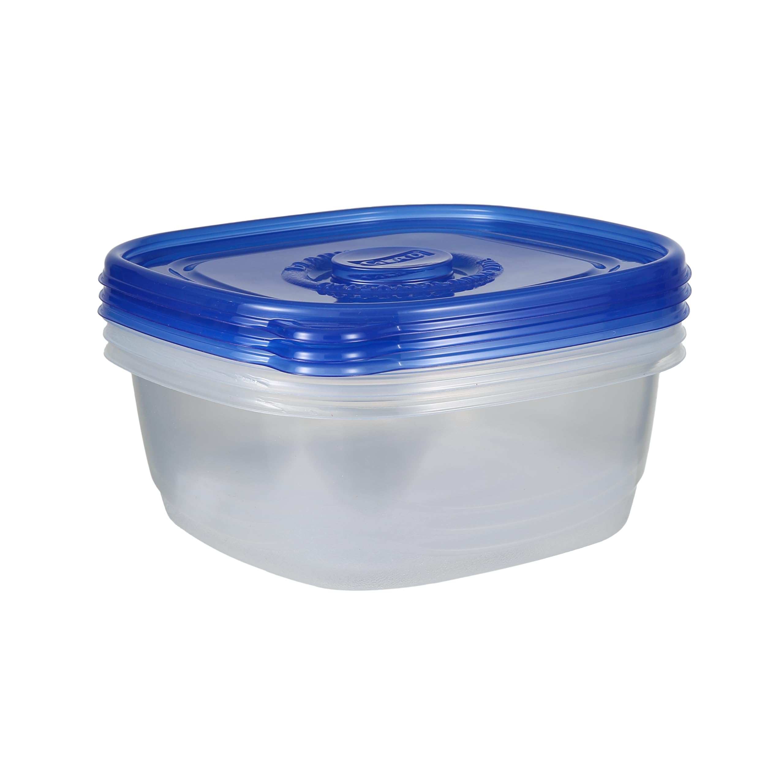 GladWare Family Size Food Storage Containers, XL | Large Square Food Storage, Containers Hold up to 104 Ounces of Food, Large Set 3 Count Food Containers | Plastic Food Container