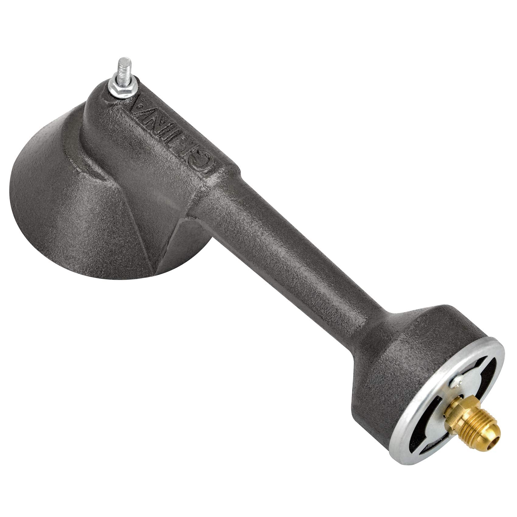 onlyfire High Pressure Propane Cast-Iron Replacement Round Burner with Orifice Brass Fitting