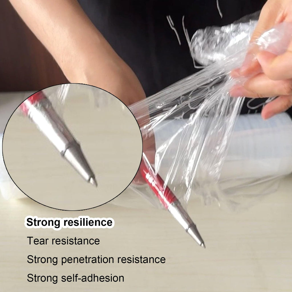AMOGATO Stretch Film - 15 Inch x 1000 Feet x 2 Pack, Heavy Duty Clear Stretch Wrap, Strong, Residue-Free, Easy to Use, 60 Gauge Stretch Wrap Film for Moving and Packaging