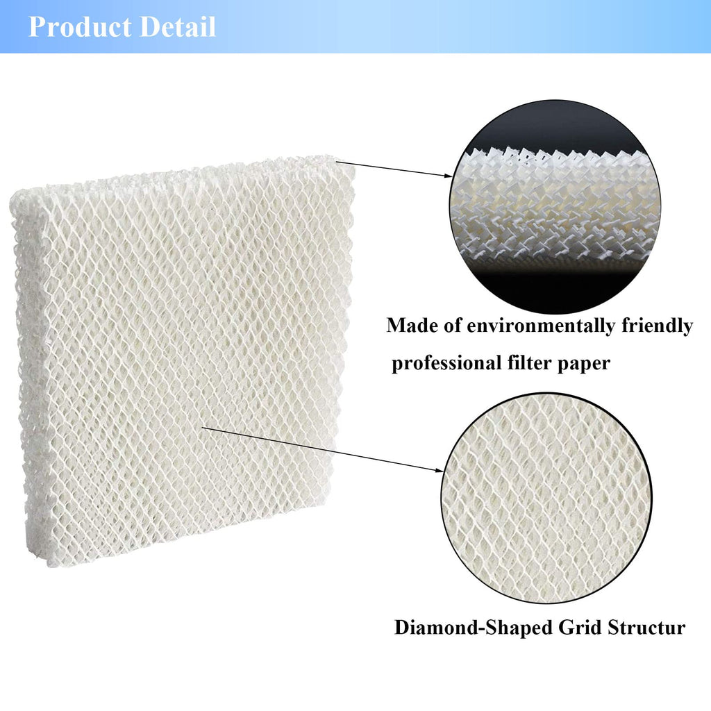 KeYiJia HFT600 Filter T Humidifier Wick Filter Compatible with Honeywell Tower HumidifierHEV615 HEV620 Replace Part HFT600T, HFT600PDQ Accessory (Pack of 5) (White)