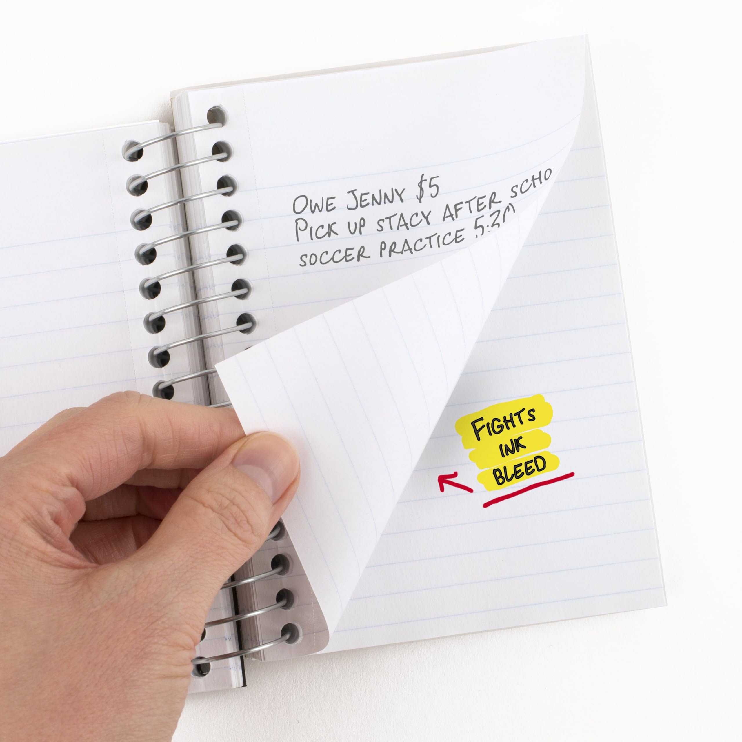 Five Star Spiral Notebook, Fat Lil’ Pocket Personal Notebook, College Ruled Paper, 200 Sheets, 5-1/2 inch x 3-1/2”, Assorted Colors, Color Will Vary, 6 Pack (38027)