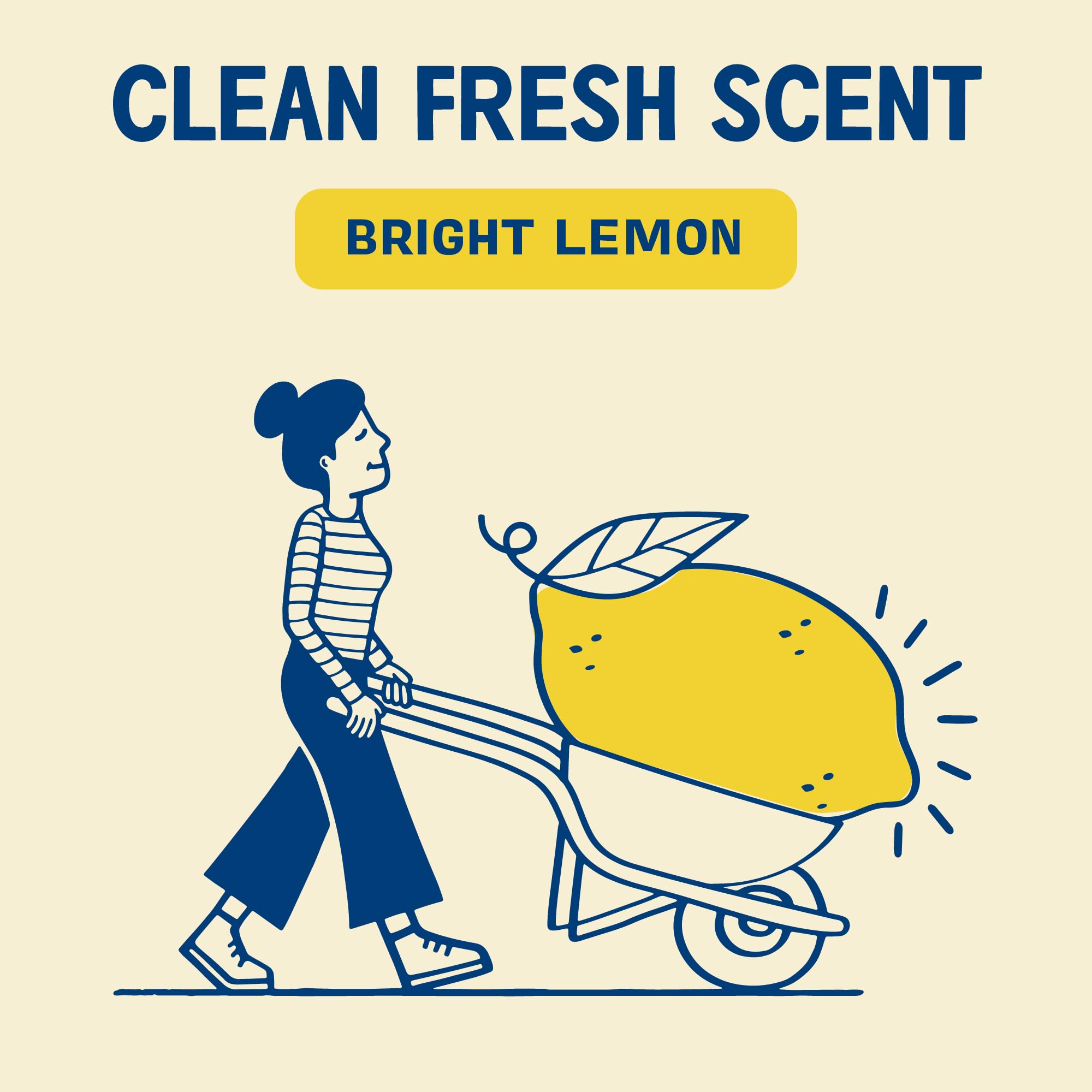 Aunt Fannie's Sink Refresher, Bright Lemon Powder Scrub and Odor Minimizer for Sinks, Drains and Garbage Disposals, 16 Ounces (Pack of 1)