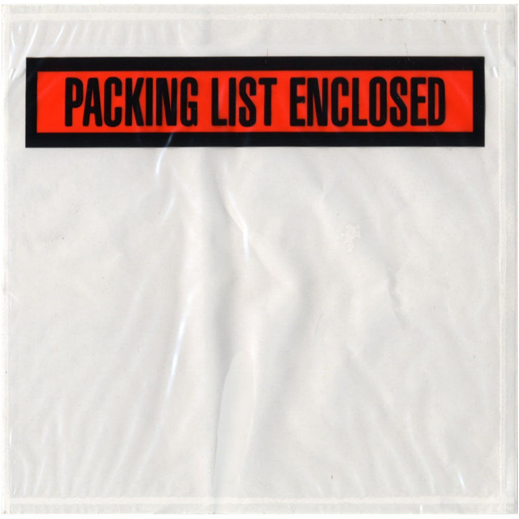 Sales4Less Packing List Envelopes 4.5"x5.5" Pouches Invoice Enclosed Adhesive Bags Pack of 200