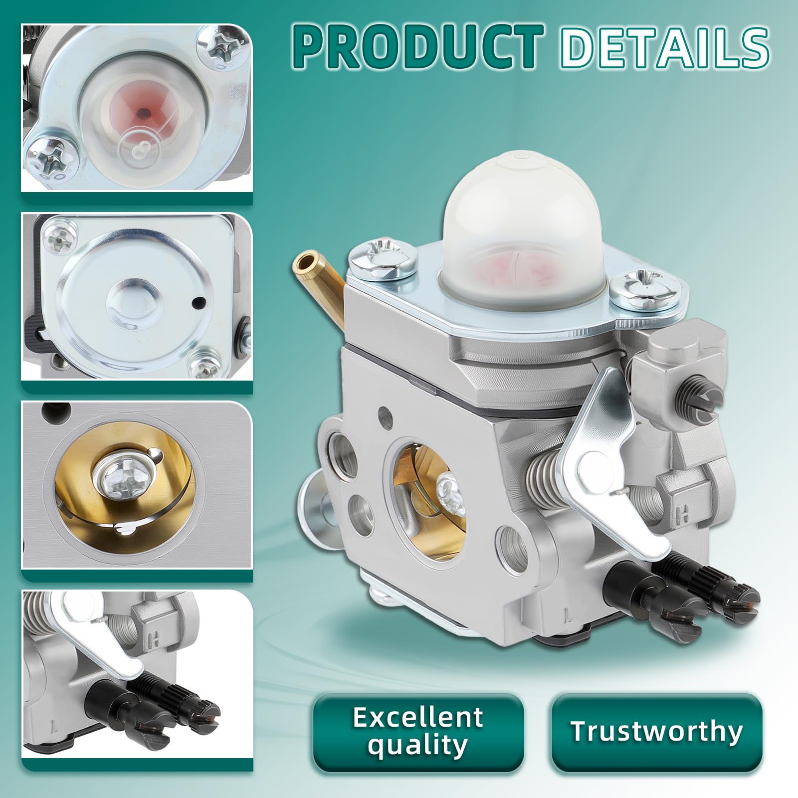 C1U K78 Carburetor for Echo PB200 ES211 PB201 ES210 Blower with Air Filter Spark Plug Tune Up Kit