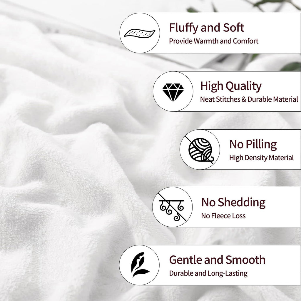 Shellspace 60th Birthday Gifts for Women, 1966 Happy Birthday Decorations for Women, 60 Year Old Unique Birthday Gift Ideas for Her Friend Mom Sister Grandma Wife, Soft Throw Blanket 60"X50"