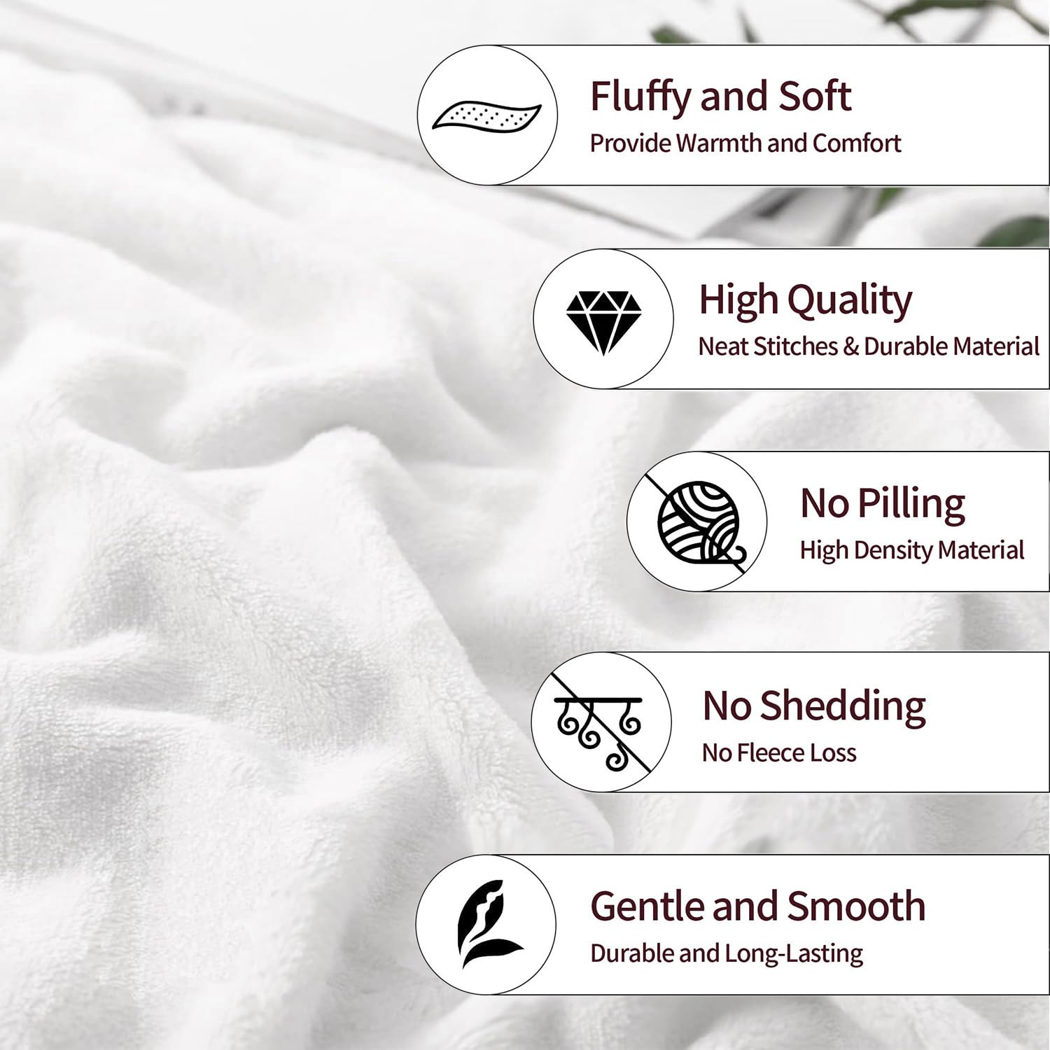 Shellspace 60th Birthday Gifts for Women, 1966 Happy Birthday Decorations for Women, 60 Year Old Unique Birthday Gift Ideas for Her Friend Mom Sister Grandma Wife, Soft Throw Blanket 60"X50"