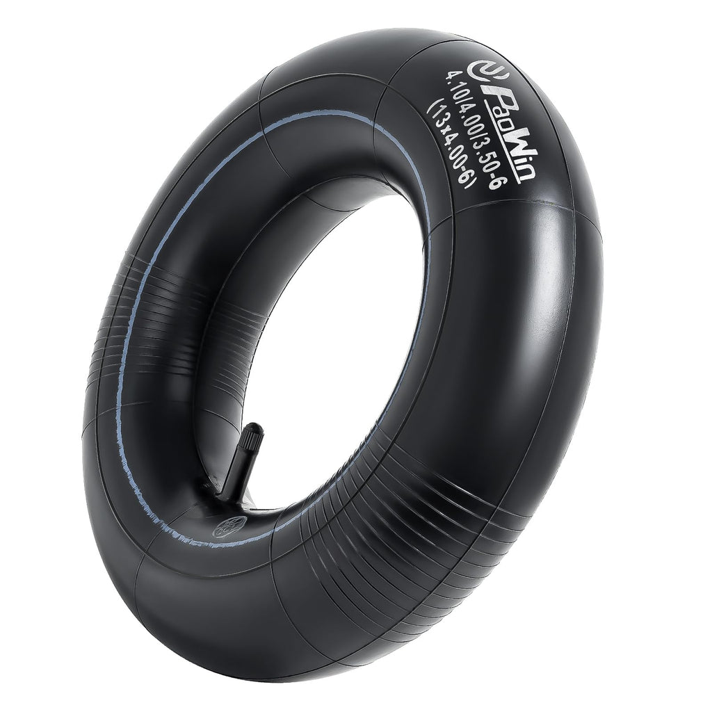 2 PCS 4.10/4.00/3.50-6 (13 x 4.00-6) Replacement Heavy Duty Inner Tube with TR13 Valve Stem Compatible with Wheelbarrows, Mowers, Hand Trucks and More 3.50-6 4.00-6 4.10-6 Tire Tubes