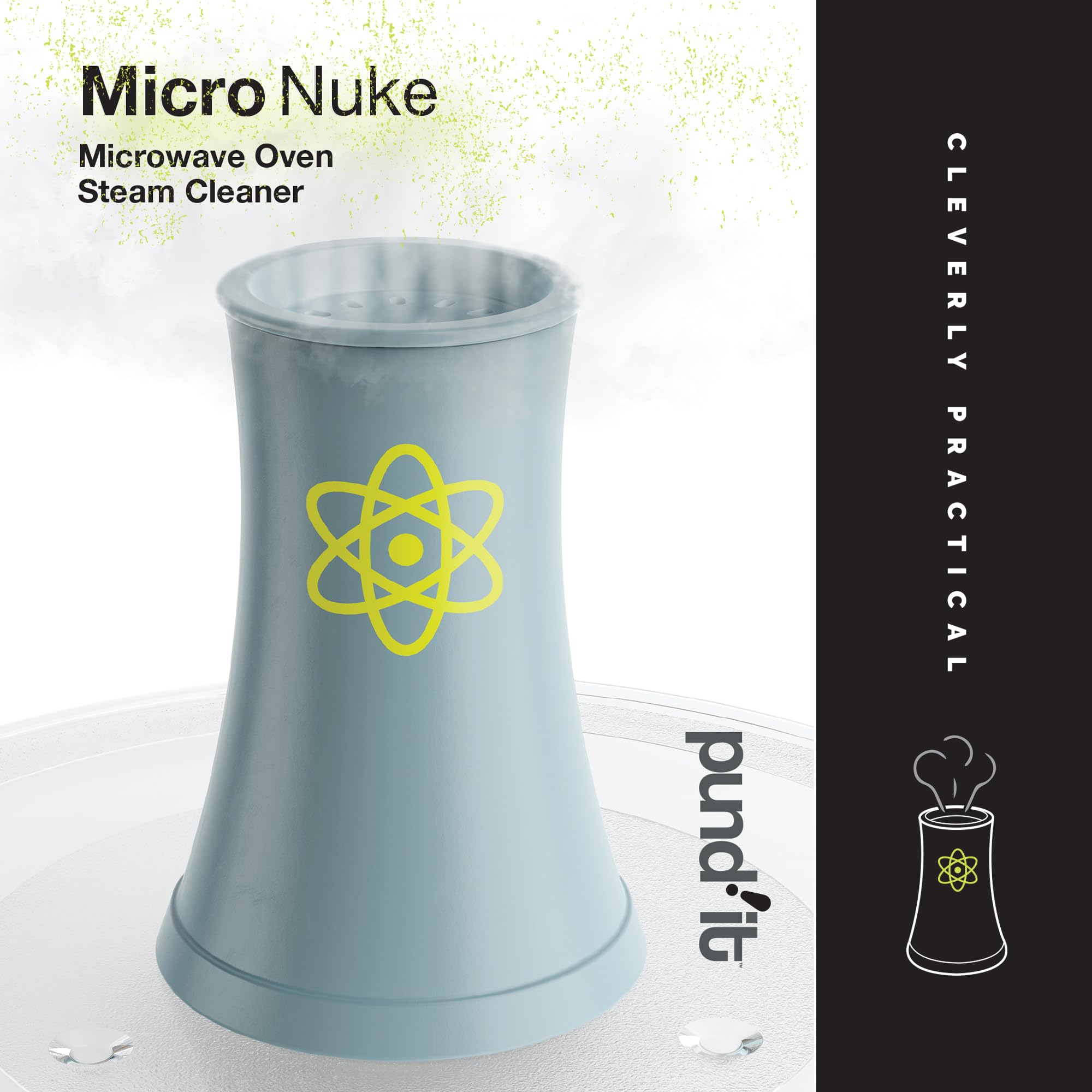 Pund'it Micro Nuke, Microwave Steam Cleaner and Deodorizer