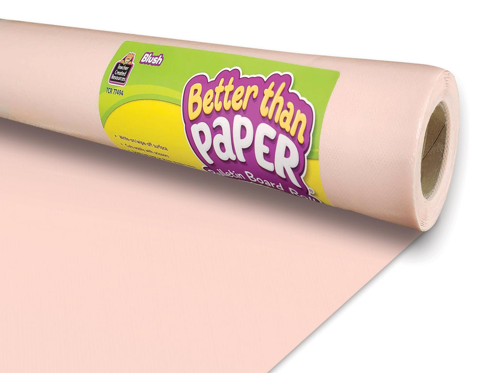 Teacher Created Resources Blush Better Than Paper Bulletin Board Roll (TCR77494)