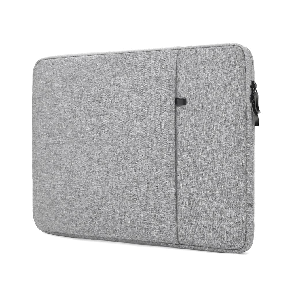 ProElife 13-Inch Laptop Sleeve Case for 2026-2022 MacBook Air 13.6 inch M5 M4 M3 Chip & MacBook Neo 13'' A18 Pro, Pro 13'' M2 Chip Accessory Traveling Carrying Canvas Bag Cover Simple Case (Gray)