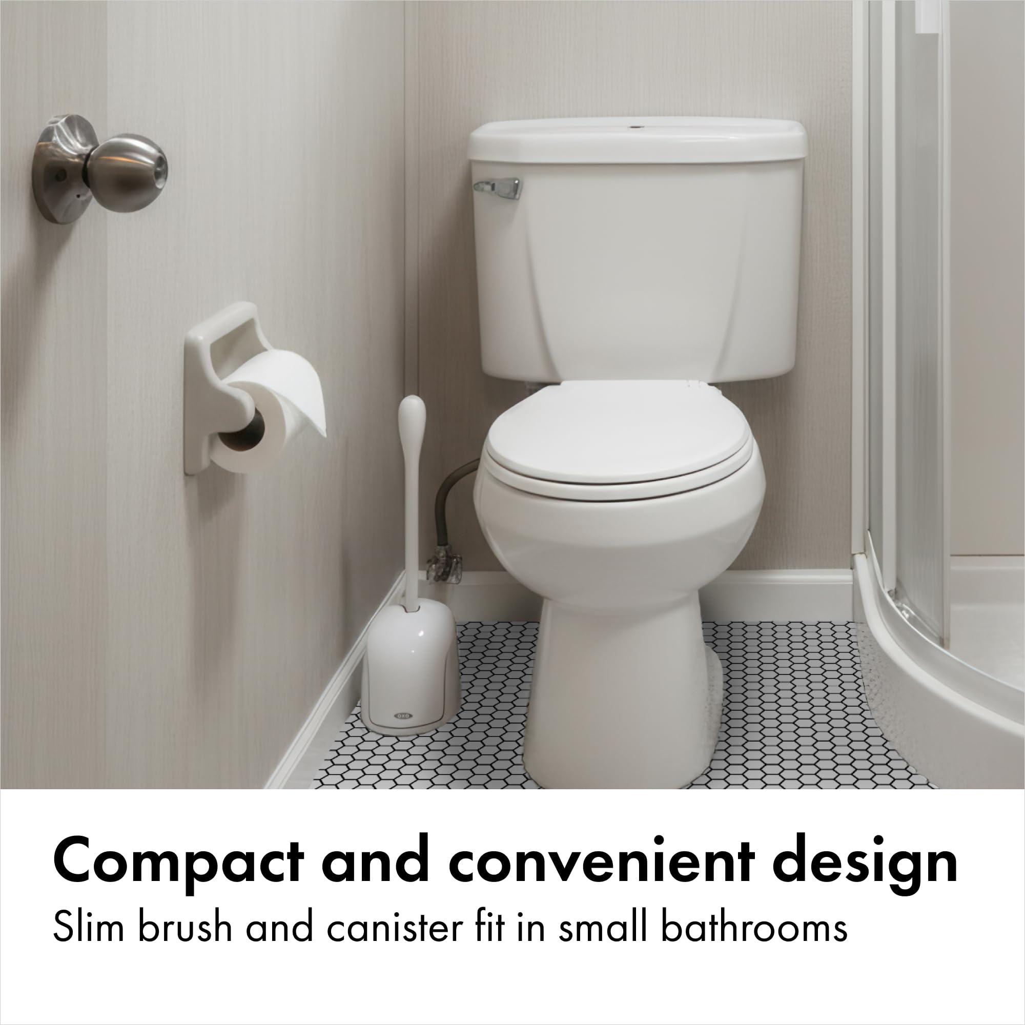 OXO Good Grips Hideaway Compact Toilet Brush