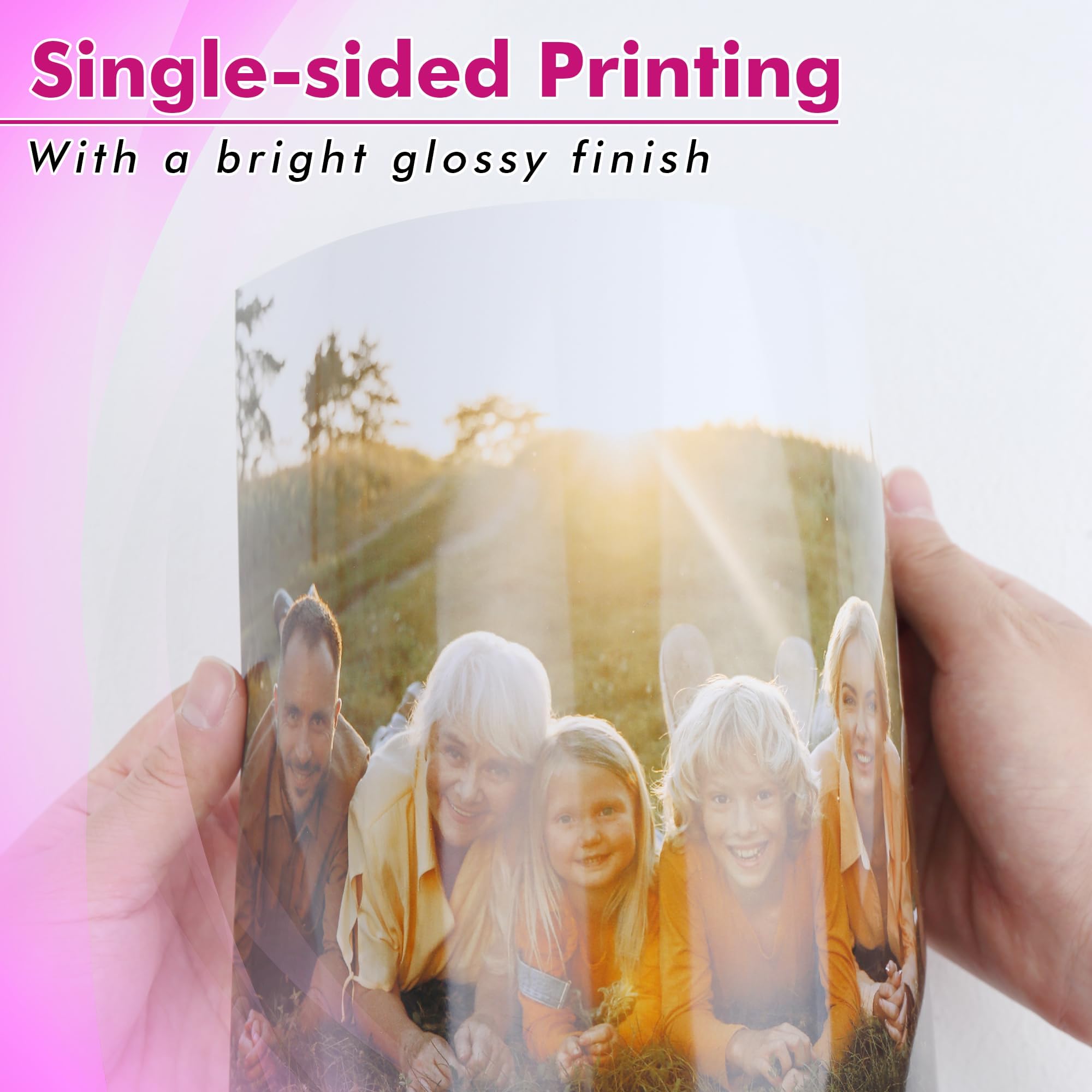Koala Glossy Inkjet Photo Paper 11X17 Inches 48lb 100 Sheets Professional Glossy Photographic Paper Compatible with Inkjet Printer Use DYE Ink 180GSM