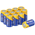 12PCS D Battery D Cell,R20P R20 D UM1 Zinc Chloride Battery