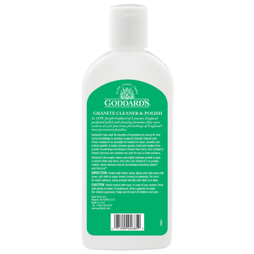 Goddard’s Granite & Marble Polish – 8 oz