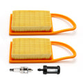 laffoonparts 2 Pack Air Filter Replacement for STHIL BR600 BR550 BR500 BR700 Backpack blowers Replace# 4282 141 0300 4282 141 0300B