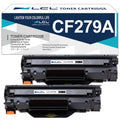 LCL Compatible Toner Cartridge for HP 79A 279A CF279A (2-Pack,Black) for HP LaserJet Pro M12w M12 M12a, LaserJet Pro MFP M26nw MFP M26 MFP M26a