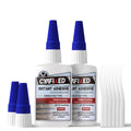 CYAFIXED Professional Grade Cyanoacrylate Super Glue, Super Thin Viscosity CA Glue for Woodworking, 4 oz. Value Pack - Instant Adhesive for Woodturning, Pen Turning, Finish & Hobby