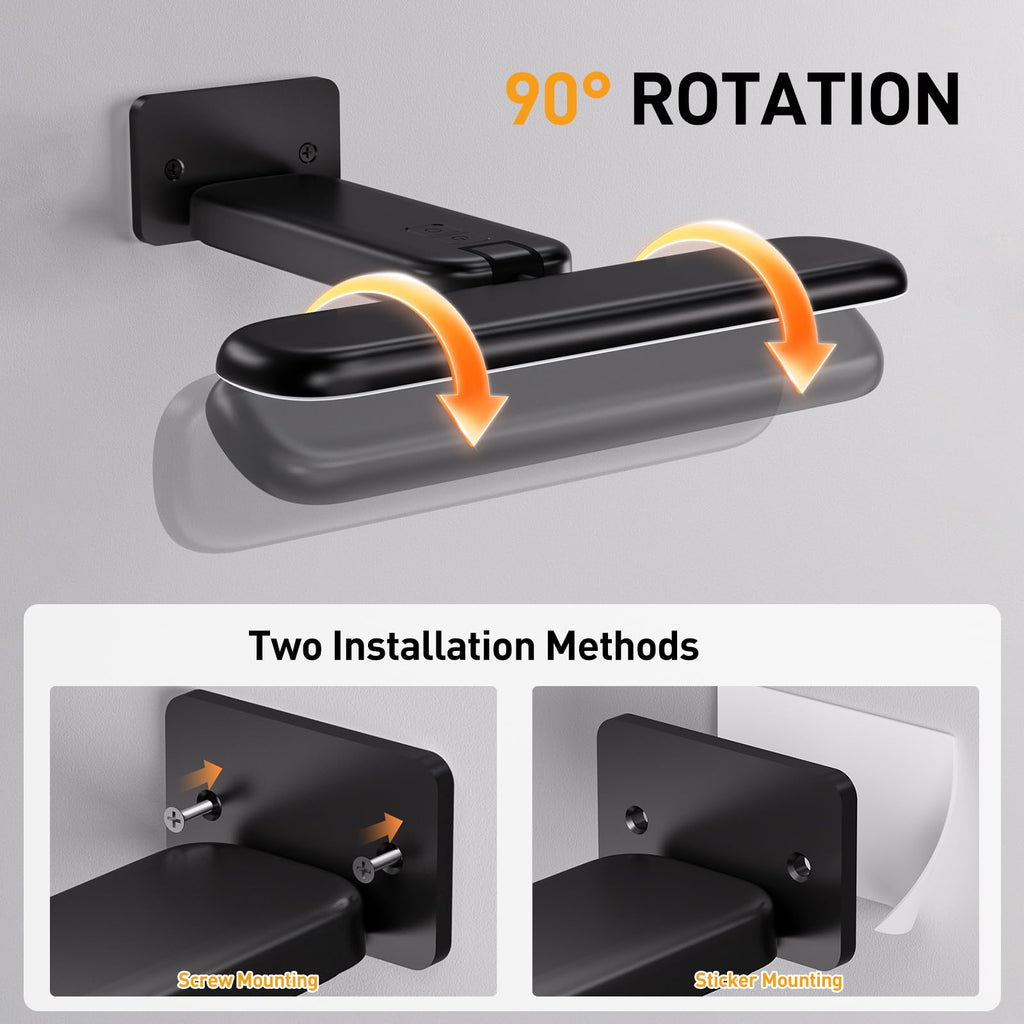 NARUNDREN Picture Light, Rechargeable Picture Lights for Wall with Remote, 300 LM, Brightness Dimmable, Art Light for Poster, Artwork, Gallery, Display