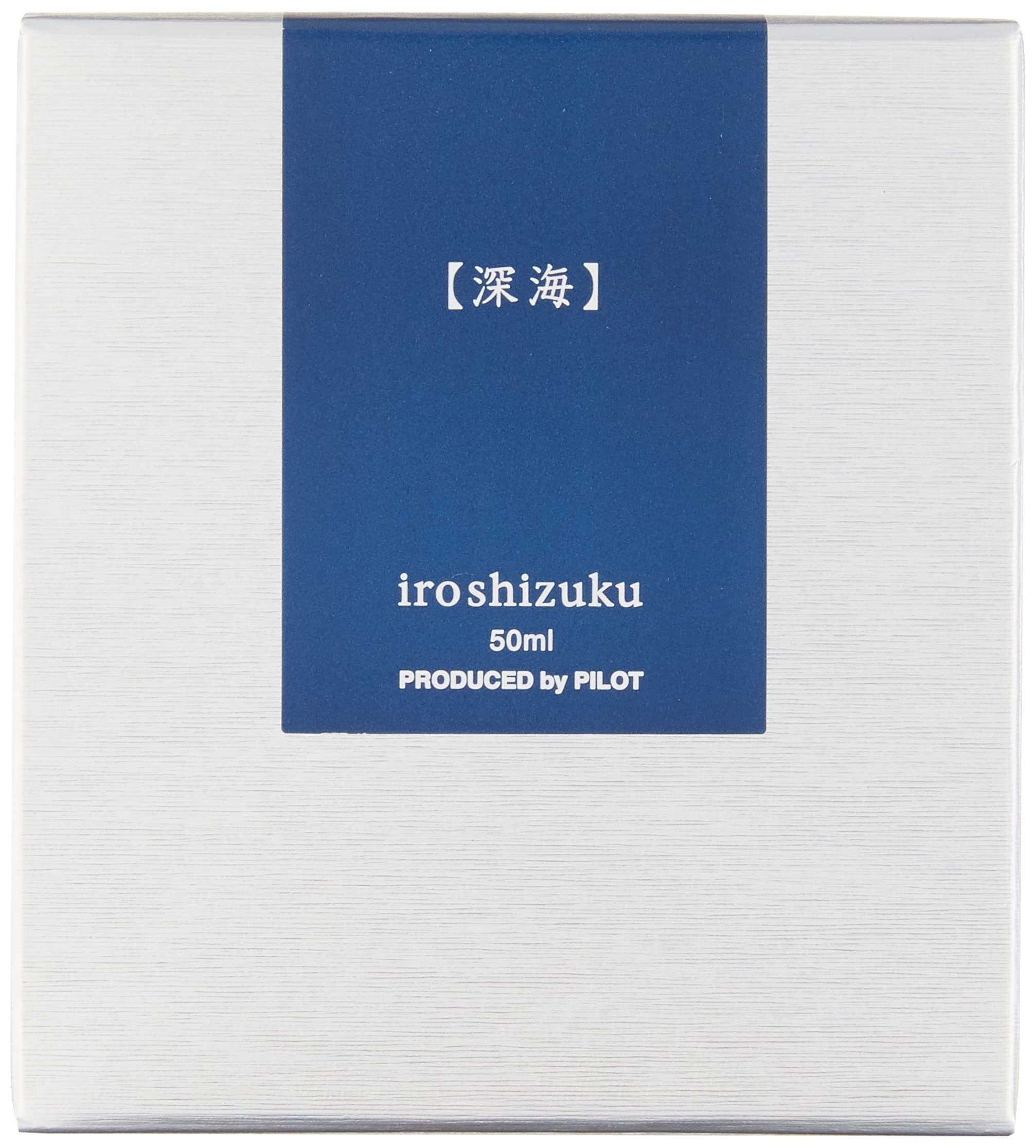 Pilot Iroshizuku Bottled Fountain Pen Ink, Shin-Kai, Deep Sea, Blue Black -69225