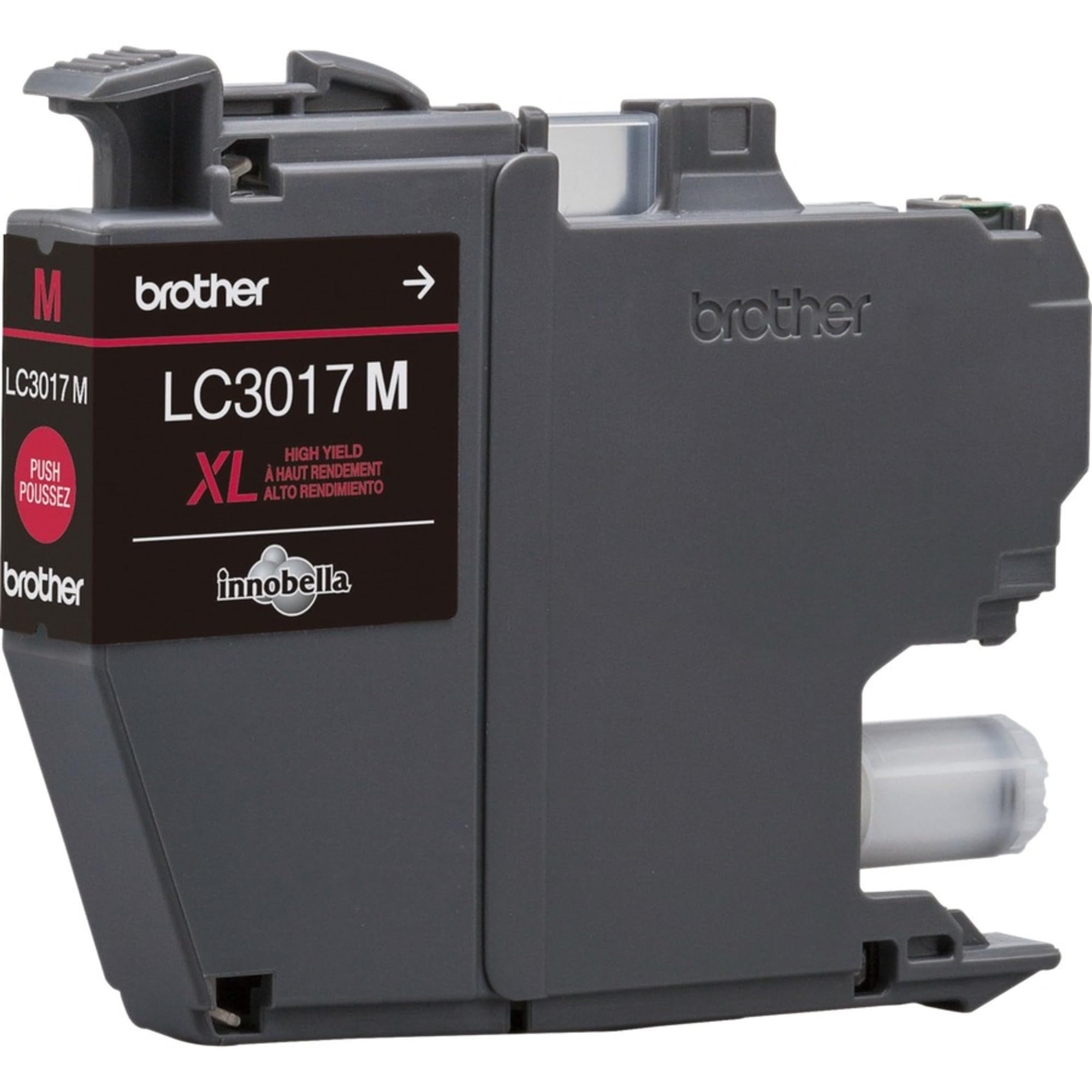 Brother Genuine LC3017MS High-Yield Magenta Ink Cartridge, Higher Yield for Value, Original Ink Replacement Cartridge, Ink for Brother Inkjet Printers MFC-J5330DW, MFC-J6930DW, MFC-J6530DW