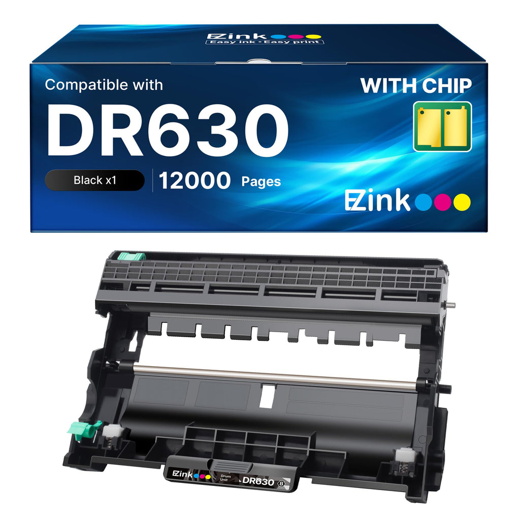 E-Z Ink DR630 Drum Unit 1 Pack Compatible Replacement for Brother DR630 DR660 DR-630 DR-660 Drum for Brother DCP-L2520DW DCP-L2540DW HL-L2320D MFC-L2700DW MFC-L2720DW MFC-L2740DW Printer