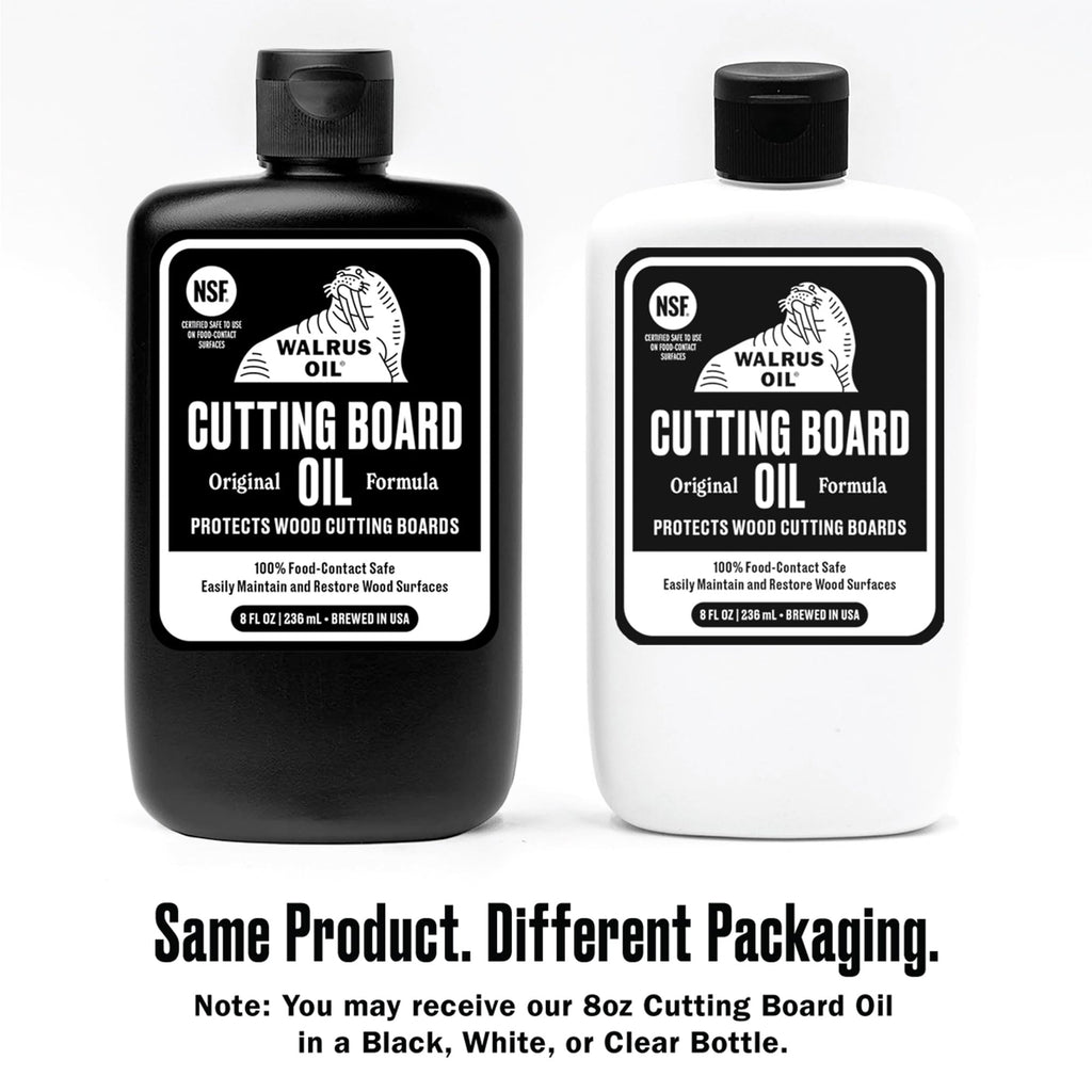 Walrus Oil - Cutting Board Oil and Wood Butcher Block Oil, 8 oz Bottle, FDA Food-Contact Safe
