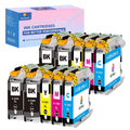 LC203 LC201 LC203XL Ink Cartridges Compatible for Brother LC203 Ink cartridges Work for MFC-J880DW MFC-J480DW MFC-J460DW MFC-J4420DW MFC-J485DW Printer (4 Black, 2 Cyan, 2 Magenta, 2 Yellow)
