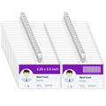 Name Badge Holders with Clip - Fushing 40PCS Clear Plastic ID Badge Holders with Badge Clips for 2-1/4 Inch x 3-1/2 Inch Name Badge Inserts