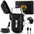 WEARXI Gifts for Men Electric Lighter, Easter Gifts for Adults, Father s Day Gift from Daughter Son Wife, Birthday Gift for Dad/Men/Him, Father s Day Ideas, Cool Gadgets Camping Accessories