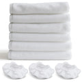 Waitbird 6 Pack Microfiber Mop Pads and 3 Pack Ironing Cloths Set Replacement, Compatible Steam Cleaner STC-EU168, Washable and Reusable