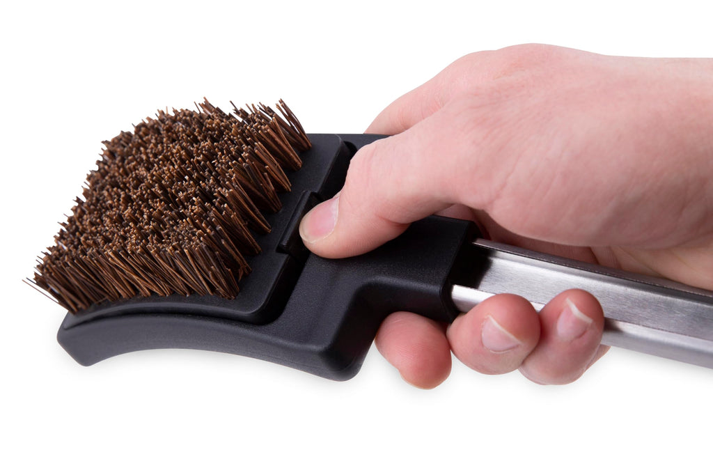 Broil King 64658 Replacement Palmyra Bristle Brush Heads (3 Pcs)