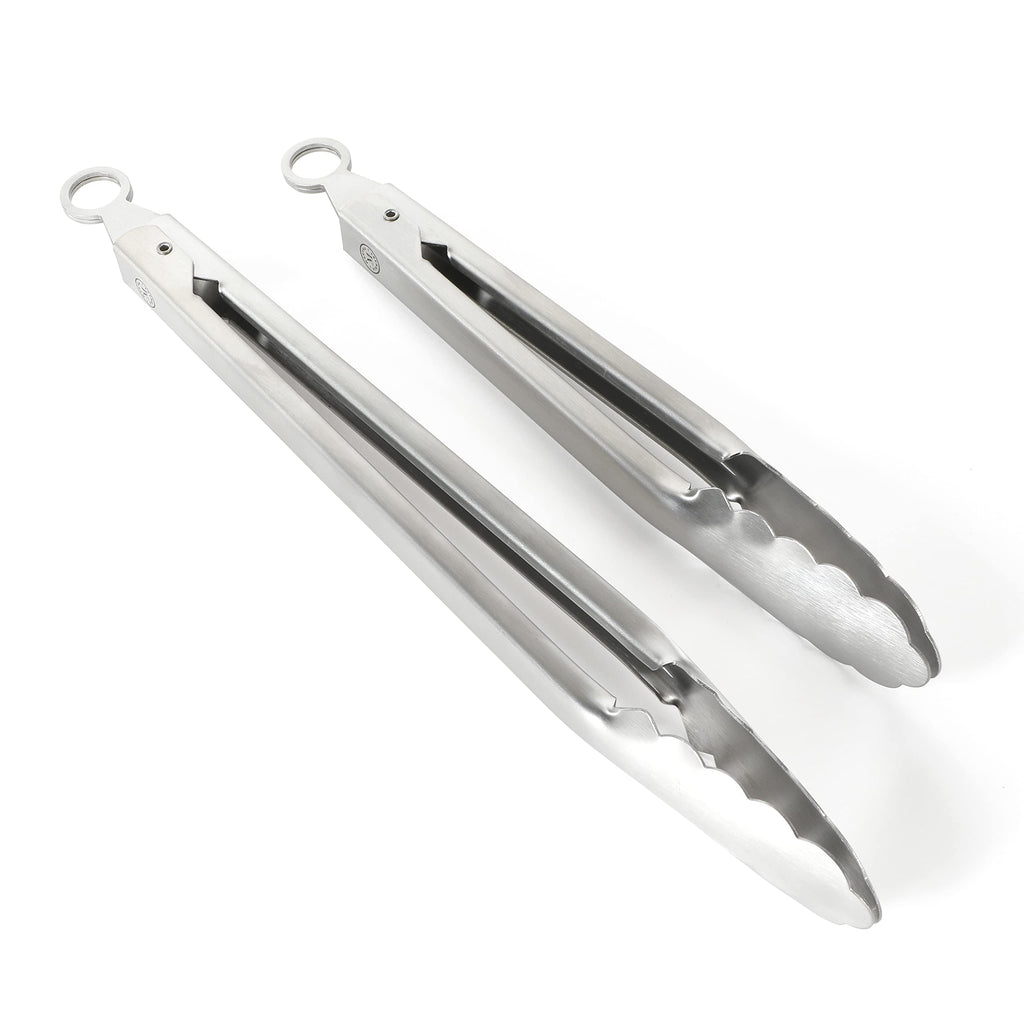 Martha Stewart Richburn 2pc (12" & 9") Tongs Set - Stainless Steel
