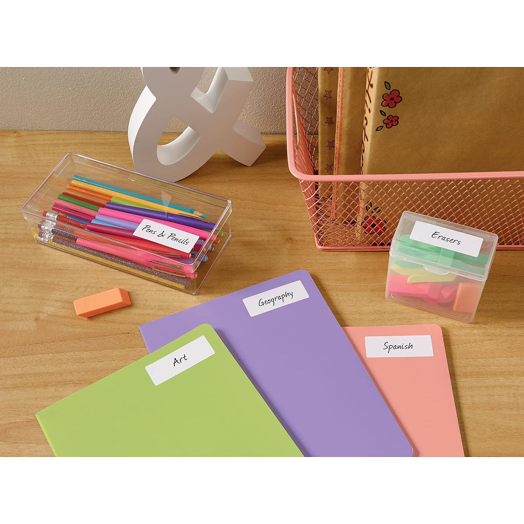 Avery Easy Peel Address Labels, Inkjet Printers, White, 1" x 2-5/8", Box of 750 Labels (08160)