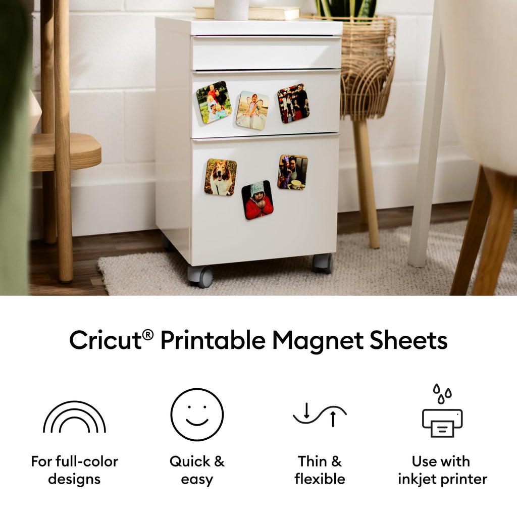 Cricut® Printable Magnet Sheets - 8.5 in x 11 in (8 Count)