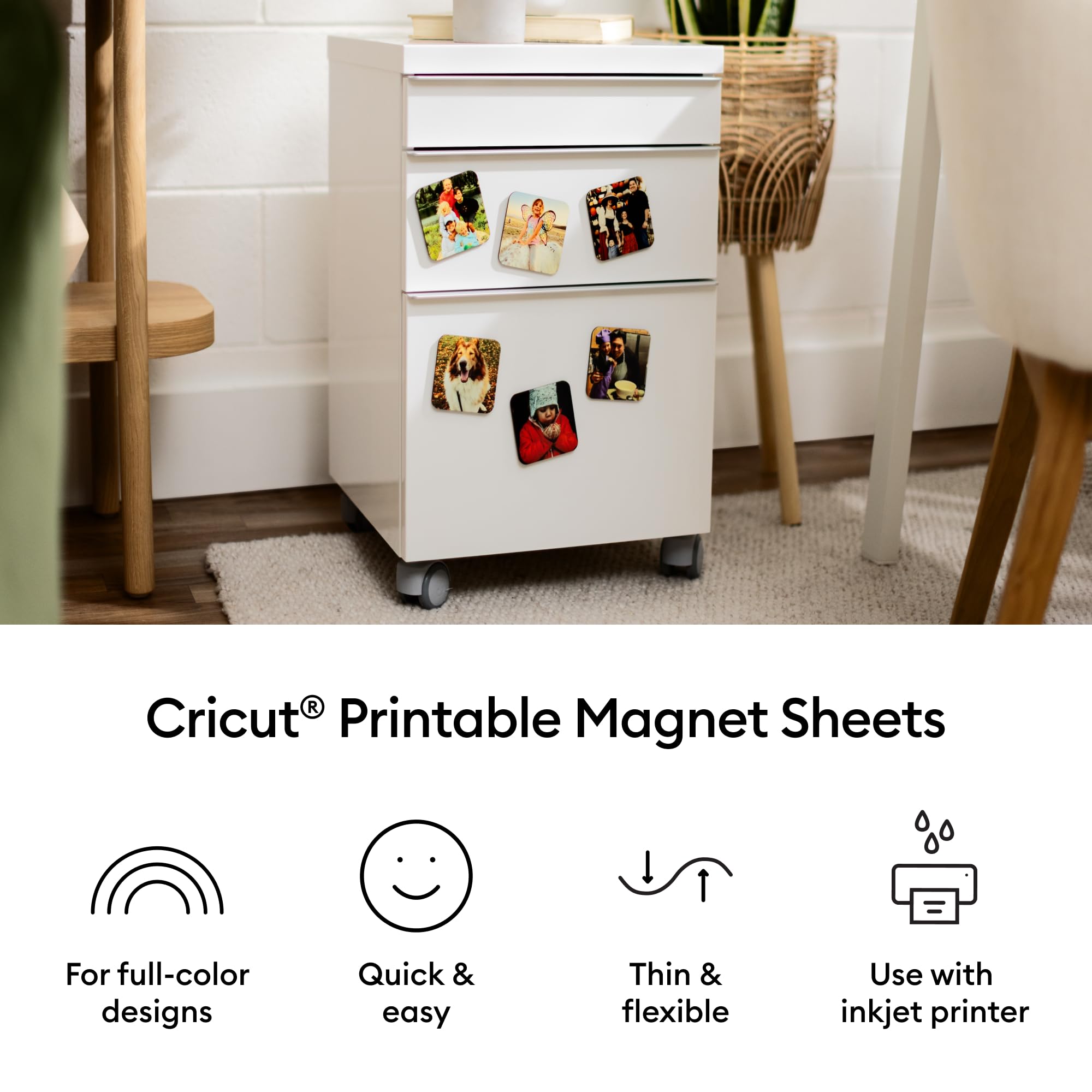 Cricut® Printable Magnet Sheets - 8.5 in x 11 in (8 Count)