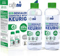 Keurig Compatible Descaling Solution. 2 Bottles of Descaler Solution. Descaling Kit Removes Limescale For Hotter Coffee. 4 Uses Descaler For Keurig Coffee Machines.
