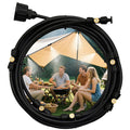 LASTOOLS Misters for Outside Patio, 19FT(6M) Misting Line+6 Mist Nozzles, Outdoor Misting Cooling System for Patio Backyard Garden Greenhouse