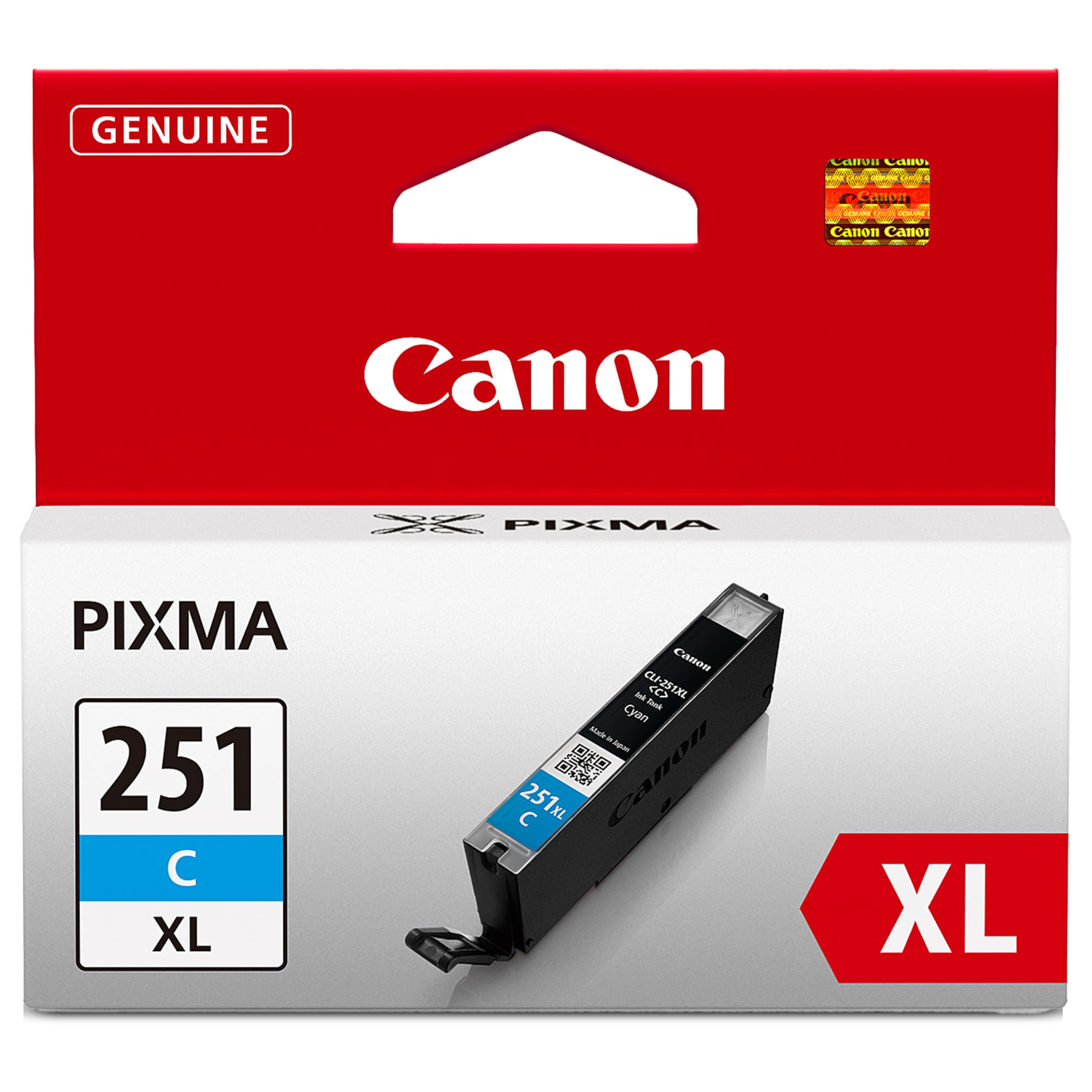 Canon CLI-251XL CYAN Compatible to iP7220,iX6820,MG5420,MG5520/MG6420,MG5620/MG6620,MX922/MX722,iP8720,MG6320,MG7120,MG7520 Printers