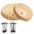 120 Pcs White Perforated Disposable Filters for Hamilton Beach 45 Cup
