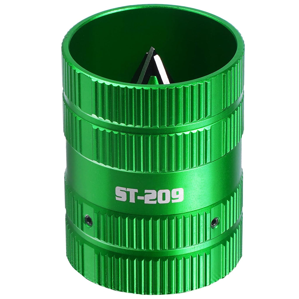 MERWOF Pipe Reamer PVC Deburring Tool, Inner & Outer Pipe Reamer for 1/4” to 1-5/8” Copper Aluminum PVC PPR Pipes