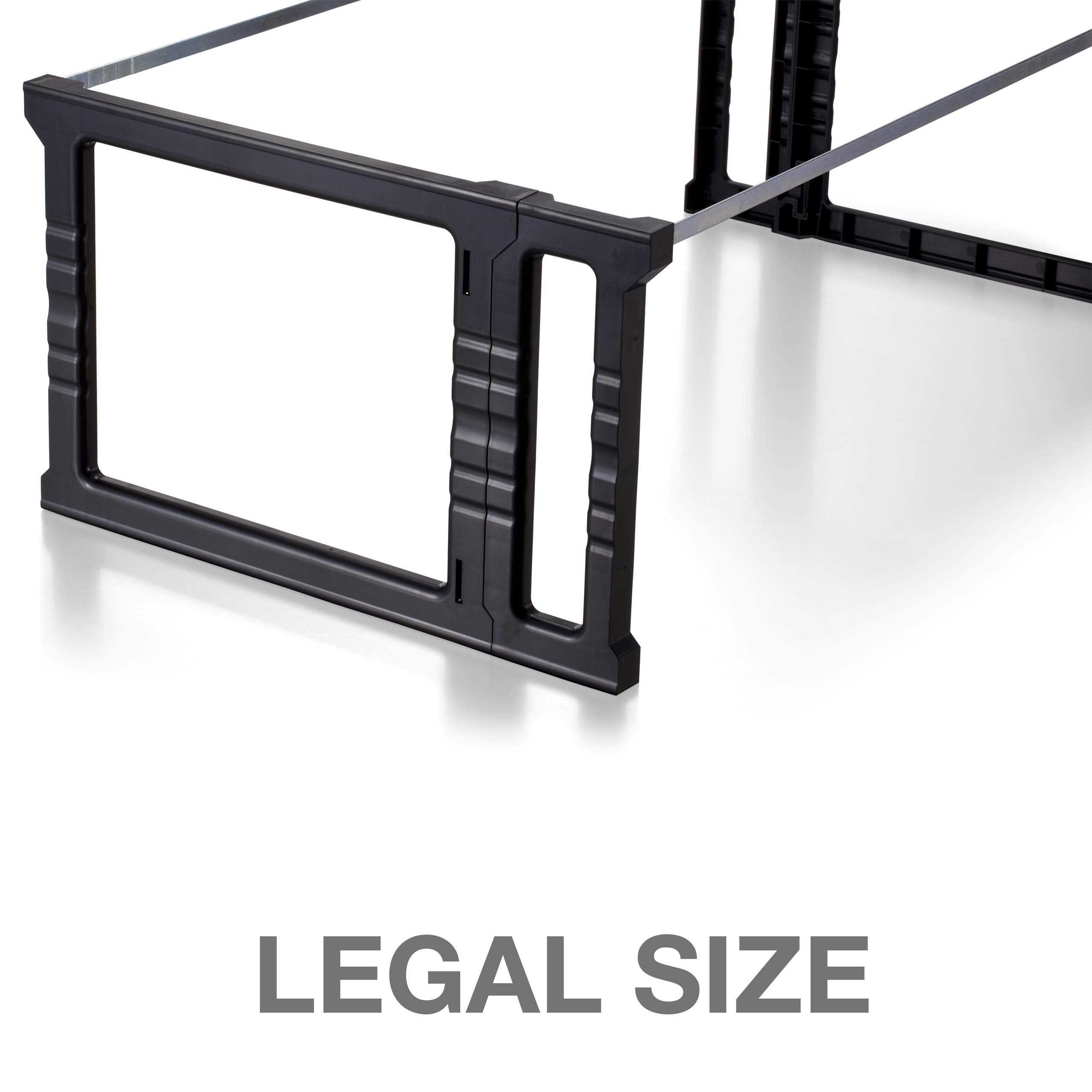 Officemate Plastic Hanging File Frame, 24" - 27", Letter and Legal Size, 1 Set (91970)