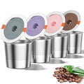 RETHONE Reusable K Cups Coffee Filter, Stainless Steel K Cup Reusable Coffee Pods Filters for Keurig 1.0 & 2.0 Coffee Makers BPA-Free Refillable Coffee Filters