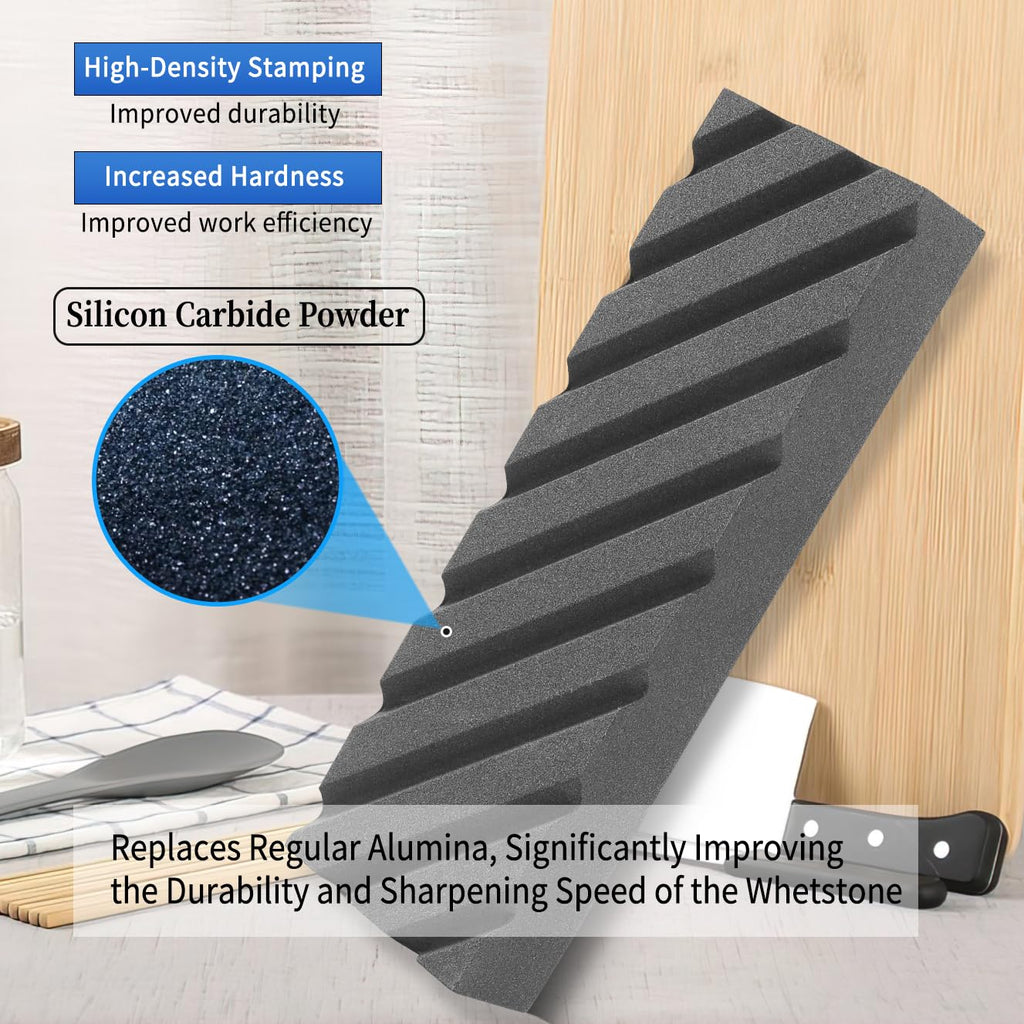 Flattening Stone for Re-Leveling Sharpening Stones or Waterstones, Re-Level Whetstone Fixer Tool Lapping Grinding Stone