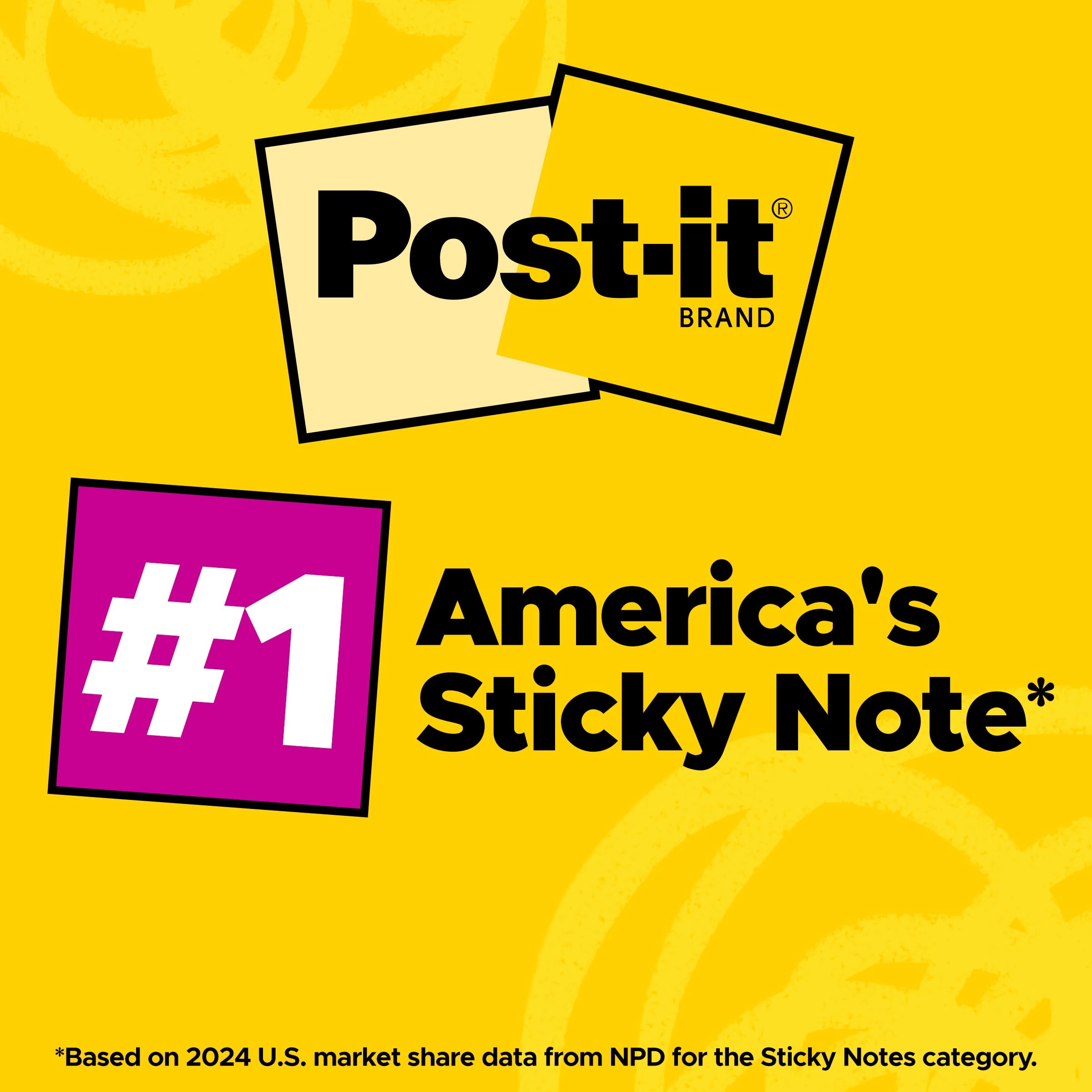Post-it Pop-up Notes, 3x3 in, 18 Pads, America's #1 Favorite Sticky Notes, Poptimistic Collection, Bright Colors (Pink, Orange, Blue), Clean Removal, Recyclable (R330-18CTCP)