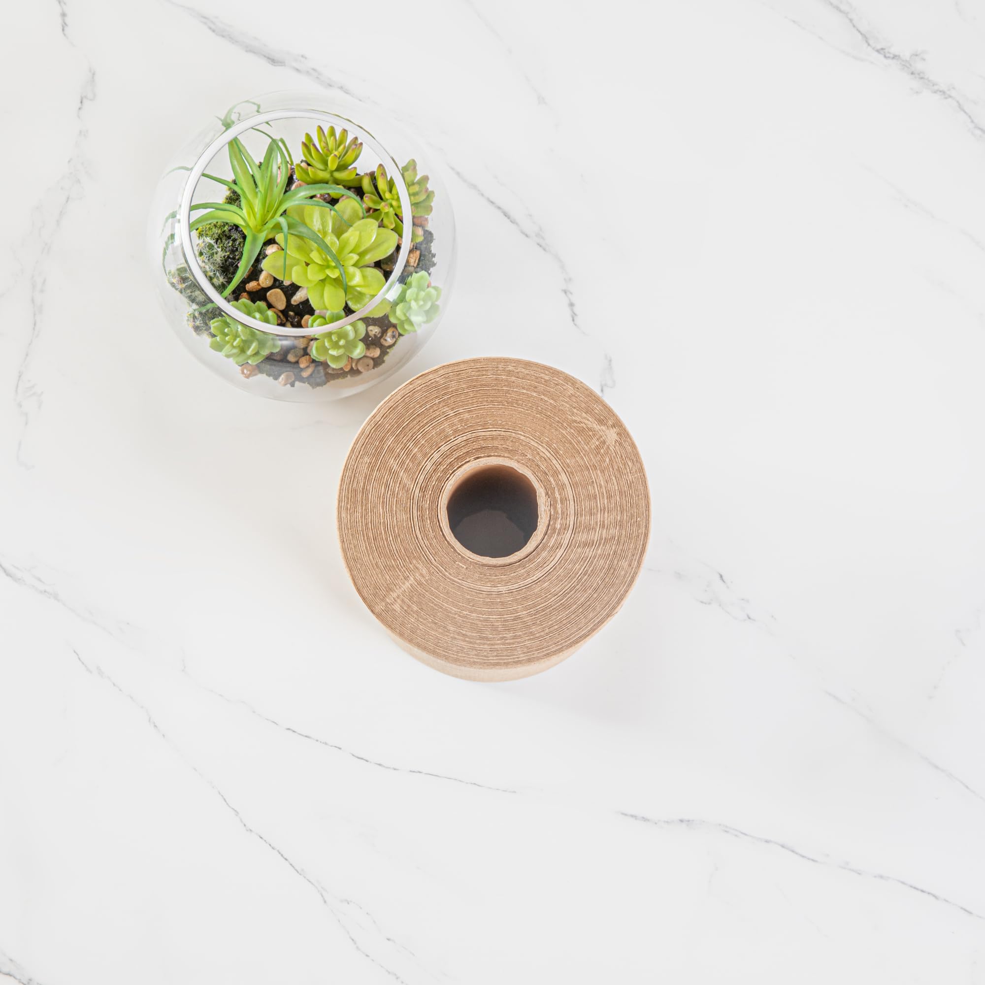 Restaurantware-Paper Towel Roll 600' x 1 Roll Long Paper Towel 8" Wide Hand Towel Roll 1 Ply Universal Dispenser 2" Core Hardwound High Absorbency Everyday Use for Commercial Washroom Kraft