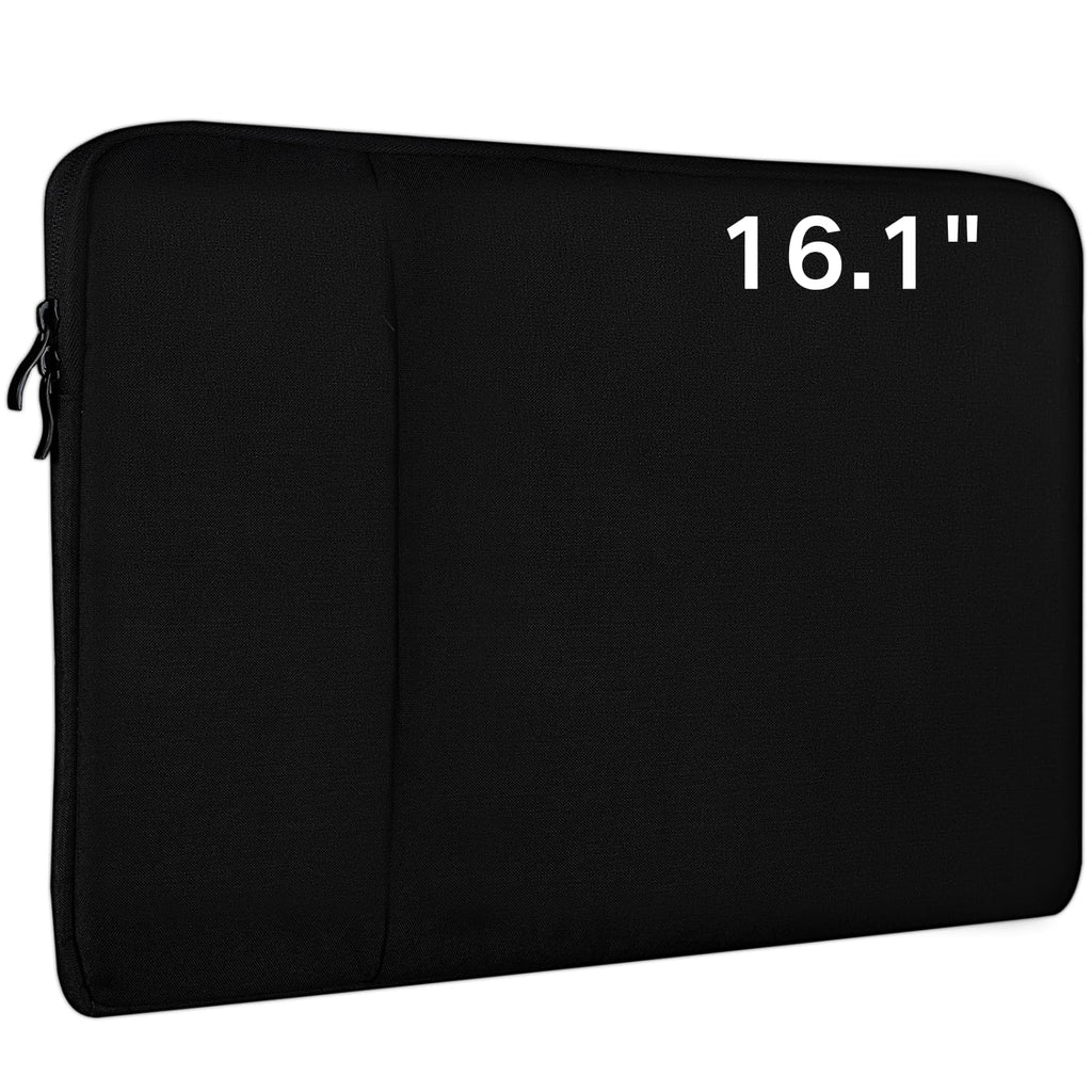 EVICIV 16.1 Inch Sleeve Case Built-in Soft Lining Padded Zipper, Durable Handle-Waterproof Protective Laptop Bag Compatible with Laptop/Portable Monitor/Notebook/Tablet for 15.6 Inch Accessory Storage