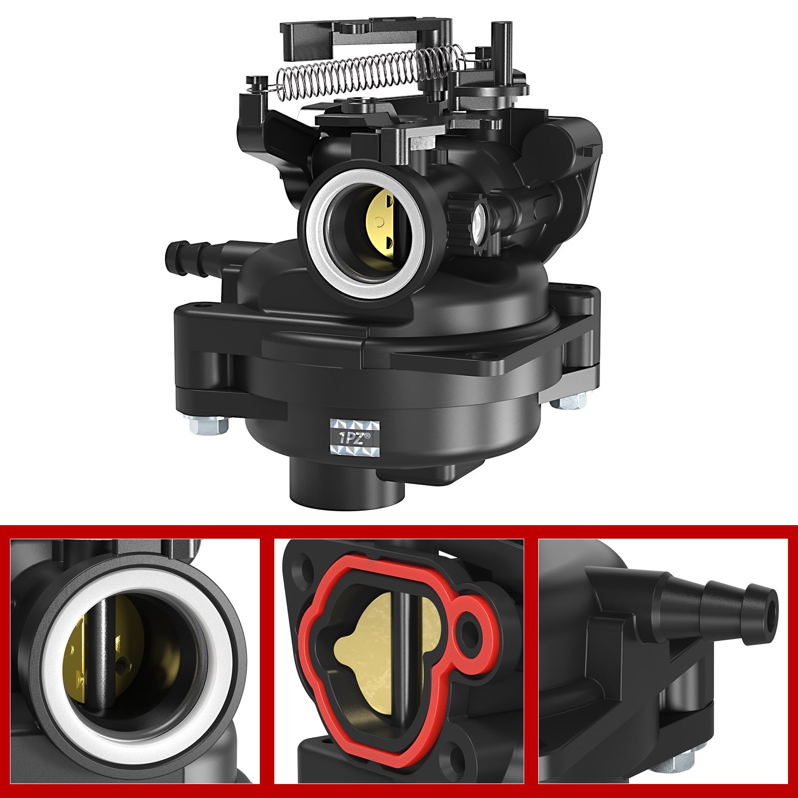 1PZ B56-YM5 799584 Carburetor Carb Replacement for 594058 594057 592361 594529 TB110 TB200 P702 09P702 103M02 550EX 625EX 675EX 725EXI lc121p 163cc Lawn Mower